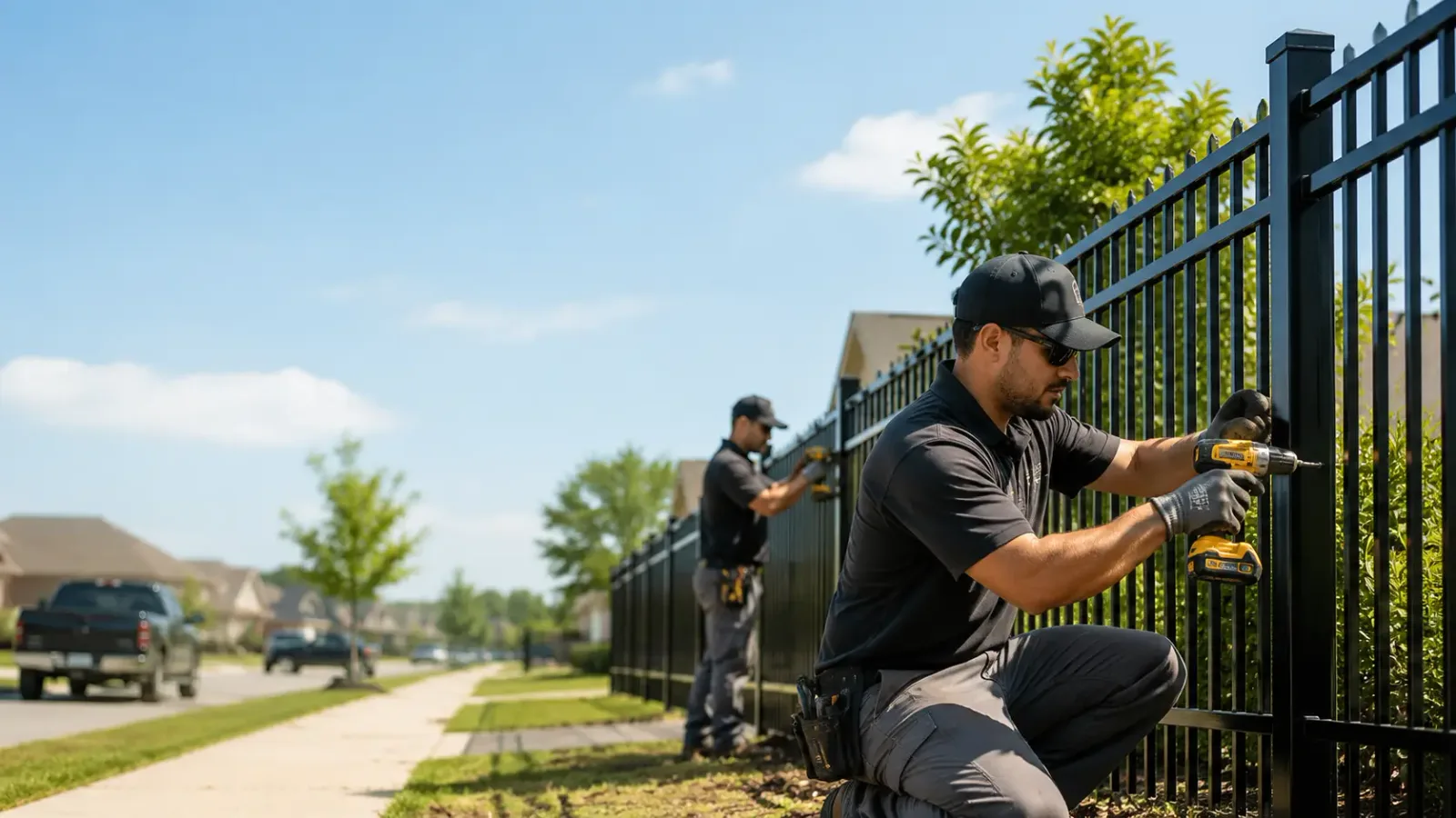 Metal Fence Installation in Slagle, LA